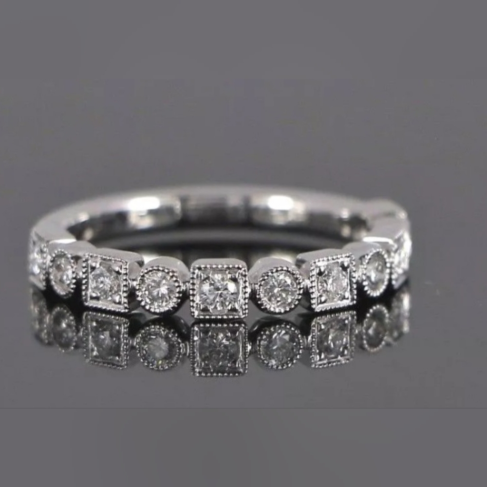 Elegant Silver Women's ring - Picture 2 of 5